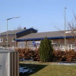 Flachdachabdichtung mit PVC-Dachbahnen und Tragschale aus Trapezblechen