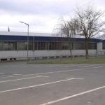 Hoesch Isodach Integral Dach und Fassade in Stahl-Trapezblechen