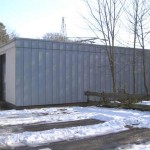 Winkelstehfalztechnik vorbewittert