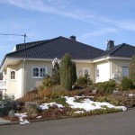 Dacheindeckung mit Tonziegeln (Leerzeichen-Konflikt)