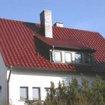 Dacheindeckung mit Tonziegeln